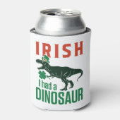 Rafraîchisseur Pour Canette Irlandais J'ai eu un Jour de la Saint Patrick dino (Can devant)