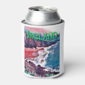Rafraîchisseur Pour Canette Irlande Beach Painting (Can devant)