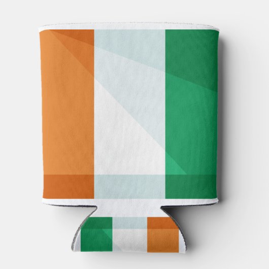 Rafraîchisseur Pour Canette Irlande, Drapeau irlandais, Drapeau irlandais, I L (Dos)