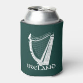 Rafraîchisseur Pour Canette Irlande Harp Design, Irish Harp (Can devant)