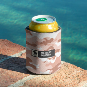 Rafraîchisseur Pour Canette Isolant de boisson à motif de camouflage pêche dou