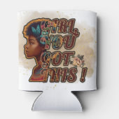 Rafraîchisseur Pour Canette Isolé Pâte-Froid - Fille, Tu As Ça ! (Dos)