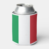 Rafraîchisseur Pour Canette Italian Flag, flag of italy, italia (Can devant)