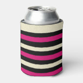 Rafraîchisseur Pour Canette Ivoire et roses chaudes Cool Motif simple (Can devant)