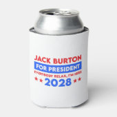 Rafraîchisseur Pour Canette Jack Burton Pour Président 2028 (Can devant)