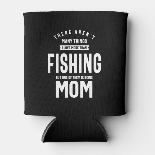 Rafraîchisseur Pour Canette J'adore la pêche. J'aime être une maman (Devant)