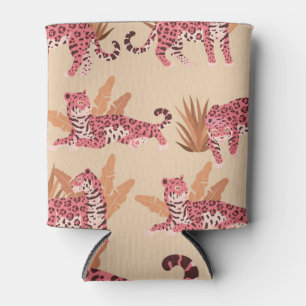 Rafraîchisseur Pour Canette Jaguar rose : mignon Vintage sans joint