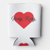 Rafraîchisseur Pour Canette J'aime Hong Kong (Devant)