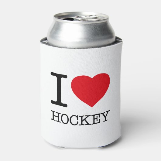 RAFRAÎCHISSEUR POUR CANETTE J'AIME LE HOCKEY (Can devant)