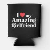 Rafraîchisseur Pour Canette J'Aime Ma Fille Extraordinaire J'Aime Mon Hot Gf (Devant)