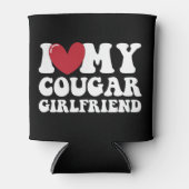 Rafraîchisseur Pour Canette J'Aime Ma Petite Amie Cougar (Devant)