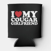 Rafraîchisseur Pour Canette J'Aime Ma Petite Amie Cougar (Devant)