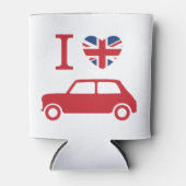 Rafraîchisseur Pour Canette J'aime Mini Coopers - Rouge (Devant)