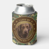 Rafraîchisseur Pour Canette J'Aime Mon Chesapeake Bay Retriever Can Cooler (Can devant)