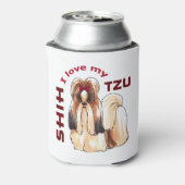 Rafraîchisseur Pour Canette J'aime mon Shih Tzu (Can Dos)