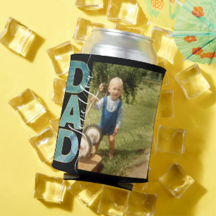 Rafraîchisseur Pour Canette J'aime papa Une photo