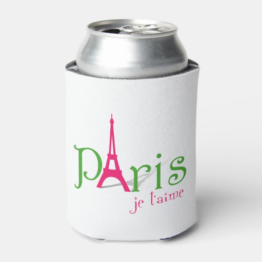 Rafraîchisseur Pour Canette J'aime Paris (Can devant)