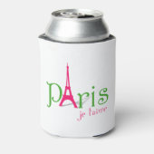 Rafraîchisseur Pour Canette J'aime Paris (Can Dos)