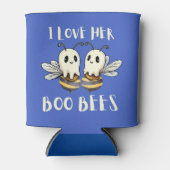 Rafraîchisseur Pour Canette J'aime Son Boo Bees Funny Halloween Saison (Devant)