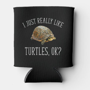 Rafraîchisseur Pour Canette J'Aime Vraiment Les Tortues, OK ?