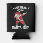 Rafraîchisseur Pour Canette J'Aime Vraiment Père Noël OK Famille Noël (Devant)