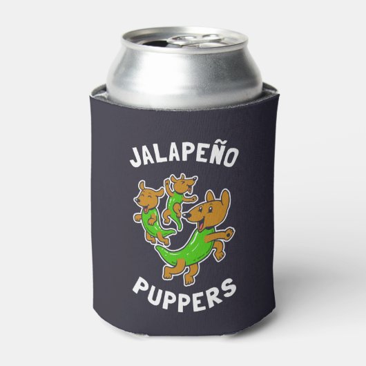 Rafraîchisseur Pour Canette Jalapeño Puppers (Can devant)
