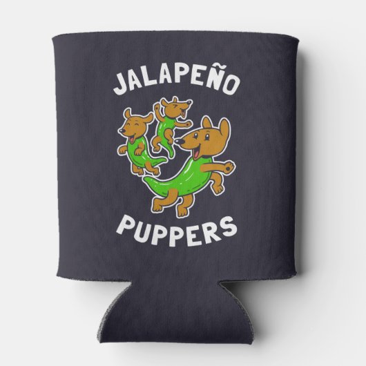 Rafraîchisseur Pour Canette Jalapeño Puppers (Dos)