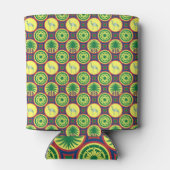 Rafraîchisseur Pour Canette Jamahiri ® Libye | Motif africain (Dos)