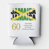 Rafraîchisseur Pour Canette JAMAICA 60e anniversaire de l'indépendance (Devant)