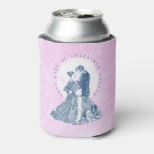 Rafraîchisseur Pour Canette Jane Eyre et Edward Rochester avec Pilot Pink (Can Dos)