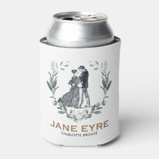 Rafraîchisseur Pour Canette Jane Eyre et Edward Rochester avec Wreath (Can devant)