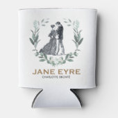 Rafraîchisseur Pour Canette Jane Eyre et Edward Rochester avec Wreath (Devant)