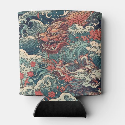 Rafraîchisseur Pour Canette Japonais Irezumi Tattoo Can Cooler (Dos)