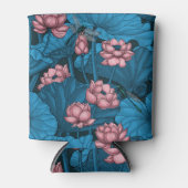 Rafraîchisseur Pour Canette Jardin du lotus nocturne (Devant)