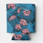 Rafraîchisseur Pour Canette Jardin du lotus nocturne (Dos)