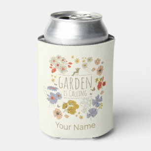Rafraîchisseur Pour Canette Jardin Fleurs botaniques pour jardiner maman et pa