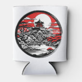 Rafraîchisseur Pour Canette Jardin japonais (Devant)