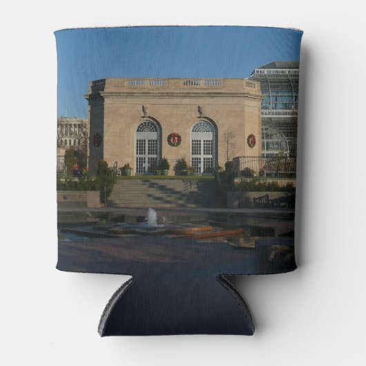 Rafraîchisseur Pour Canette Jardins botaniques à Noël à Washington DC (Devant)