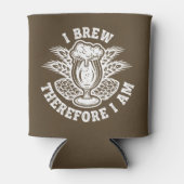 Rafraîchisseur Pour Canette Je Brasse Donc Je Suis (Devant)