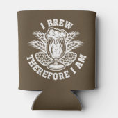 Rafraîchisseur Pour Canette Je Brasse Donc Je Suis (Dos)