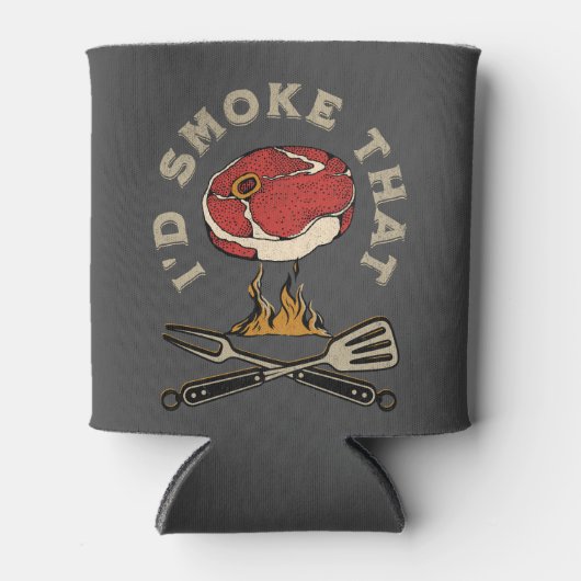 Rafraîchisseur Pour Canette Je fumerais ça (Devant)