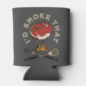 Rafraîchisseur Pour Canette Je fumerais ça (Dos)