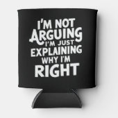 Rafraîchisseur Pour Canette Je n'affirme pas que j'explique juste pourquoi j'a (Devant)