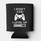 Rafraîchisseur Pour Canette Je n'ai pas l'âge je niveau - drôle peut refroidir (Dos)