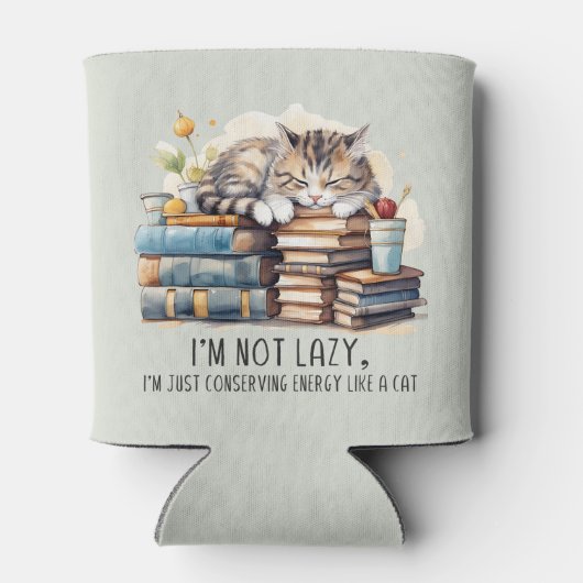 Rafraîchisseur Pour Canette Je ne suis pas un chat mignon (Dos)