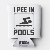 Rafraîchisseur Pour Canette Je pisse dans les piscines (Dos)