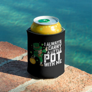 Rafraîchisseur Pour Canette Je Porte Toujours Un Petit Pot Avec Moi St Patrick