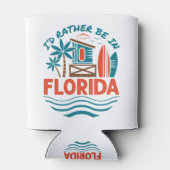 Rafraîchisseur Pour Canette Je préférerais être en Floride (Dos)