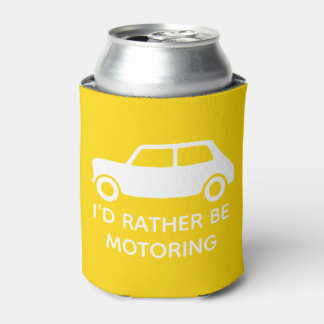 Rafraîchisseur Pour Canette Je préférerais être Motoring Mini Cooper - Jaune -