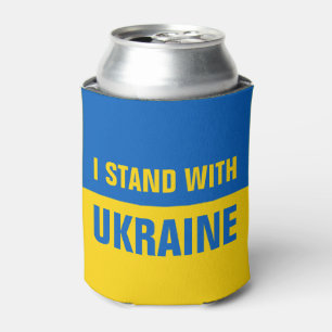 Rafraîchisseur Pour Canette Je Prends Position Avec L'Ukraine Pour Soutenir Le